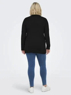 Only Carmakoma CARESLY L/S OPEN CARD Strickjacke