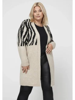 Only Carmakoma CARJADE ZEBRA Cardigan
