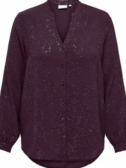 Only Carmakoma CARJOSEE METTA LIFE L/S V-NECK Bluse