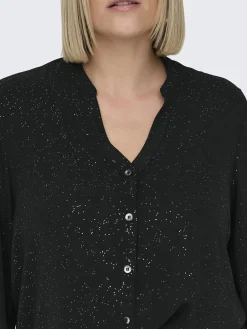 Only Carmakoma CARJOSEE METTA LIFE L/S V-NECK Bluse