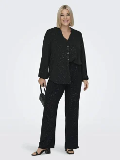 Only Carmakoma CARJOSEE METTA LIFE L/S V-NECK Bluse