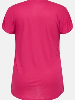 Only Carmakoma CARKETTY LIFE SS V-NE Shirt