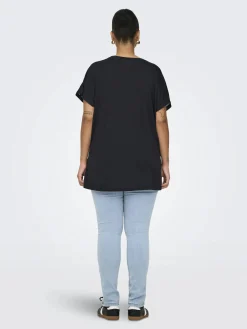 Only Carmakoma CARKETTY LIFE SS V-NE Shirt