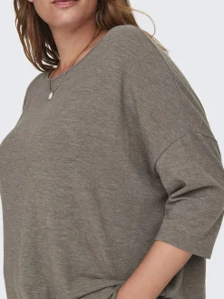 Only Carmakoma CARLAMOUR 3/4 TOP Shirt