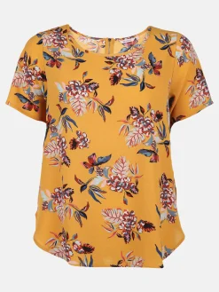 Only Carmakoma CARLUXMAI SS TOP AOP Blusenshirt