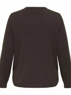 Only Carmakoma CARMARGARETHA LS BUTTON Pullover