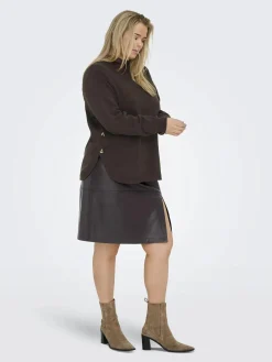 Only Carmakoma CARMARGARETHA LS BUTTON Pullover