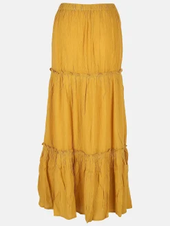 Only Carmakoma CARPATRO MAXI SKIRT Stufenrock