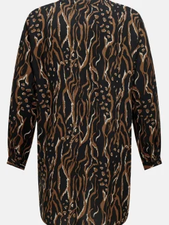 Only Carmakoma CARPEONY LIFE L/S TUN Blusenkleid