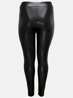 Only Carmakoma CARROOL COATED LEGGIN Kunstlederleggings