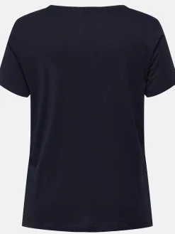 Only Carmakoma CARTIRA LIFE SS V-NECK Shirt