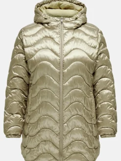 Only Carmakoma CARVEGA WAVE QUILTED Jacke