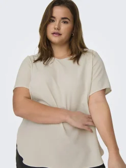 Only Carmakoma CARVICA SS AOP TOP NO Bluse