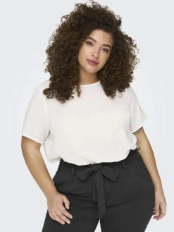 Only Carmakoma CARVICA SS AOP TOP NO Bluse