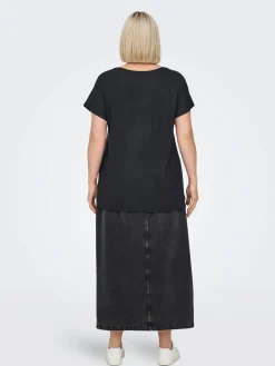 Only Carmakoma CARVIGGA S/S AOP TEE T-Shirt