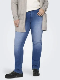 Only Carmakoma CARWILLY HW STRAIGHT Jeans