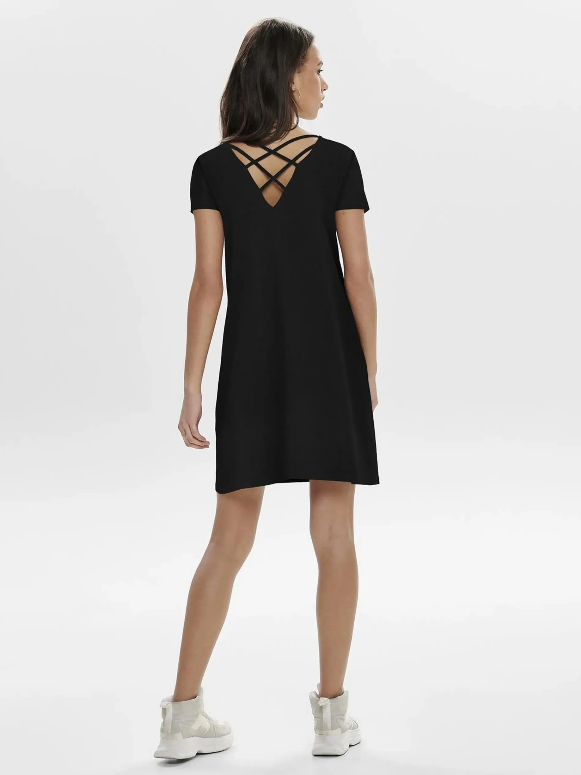Only ONLBERA BACK LACE UP Shirtkleid