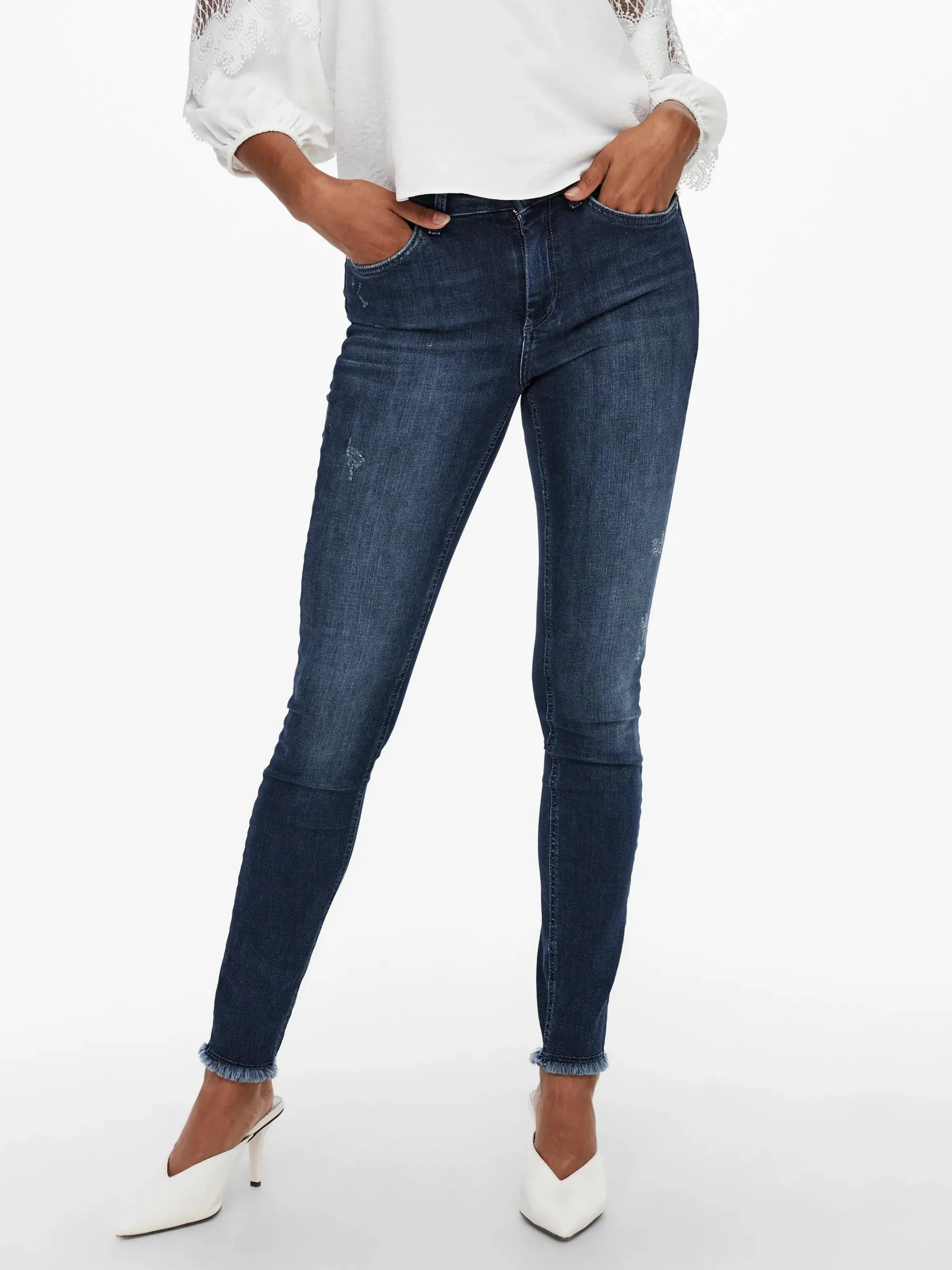 Only ONLBLUSH LIFE MID SK Jeans