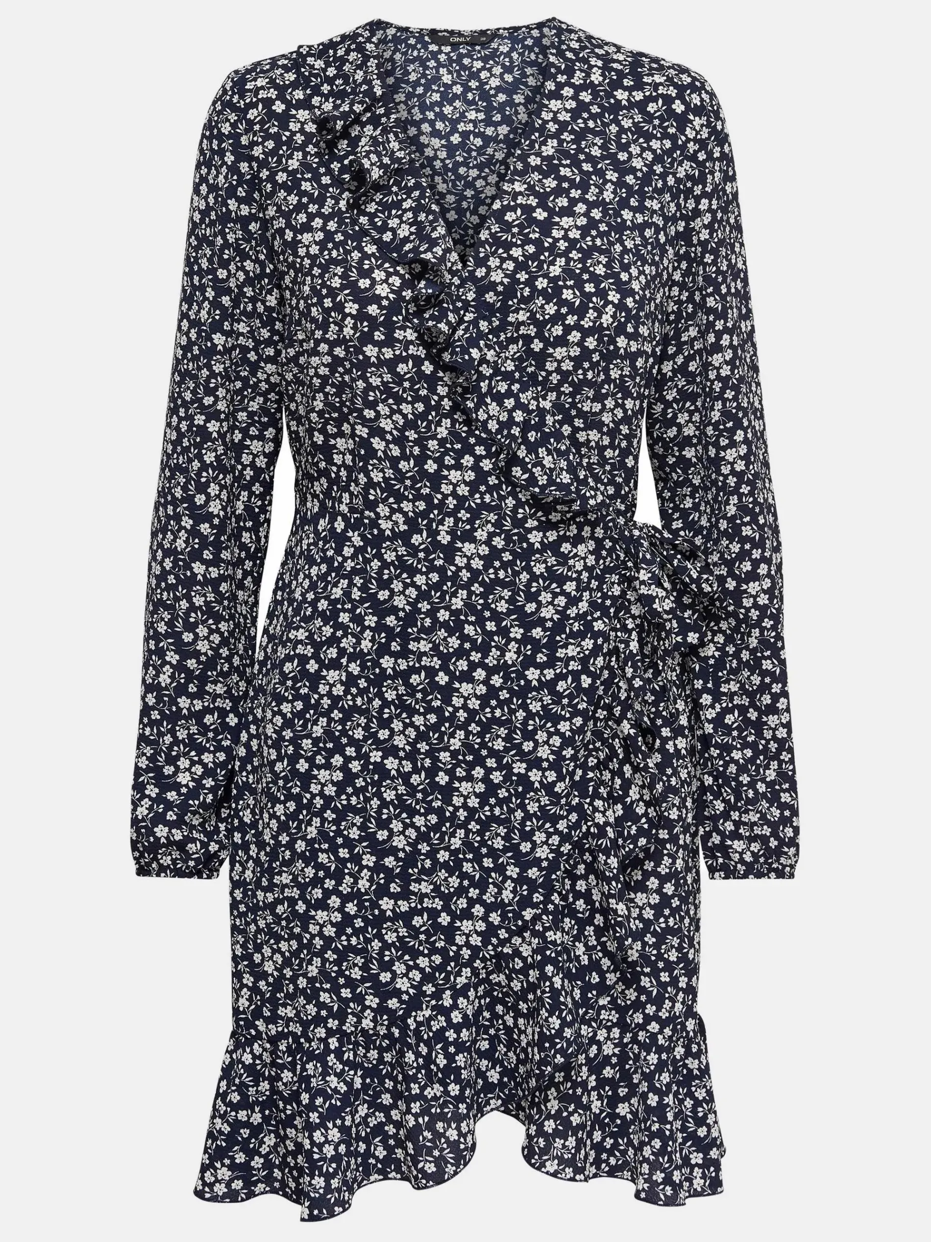 Only ONLCARLY L/S WRAP SHO Wickelkleid