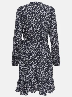 Only ONLCARLY L/S WRAP SHO Wickelkleid