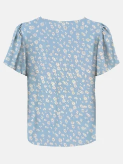 Only ONLHELGA S/S V-NECK T T-Shirt