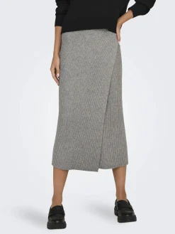 Only ONLKATIA LIFE MIDI WR Strickrock