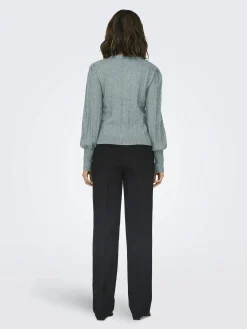 ONLY ONLKATIA LS STRUC PUF Strickpullover