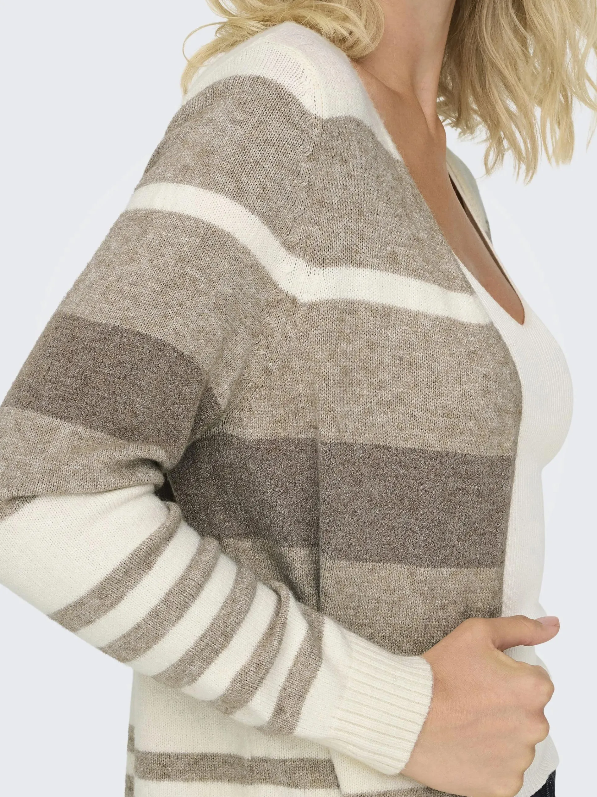 Only ONLLESLY L/S OPEN CAR Cardigan