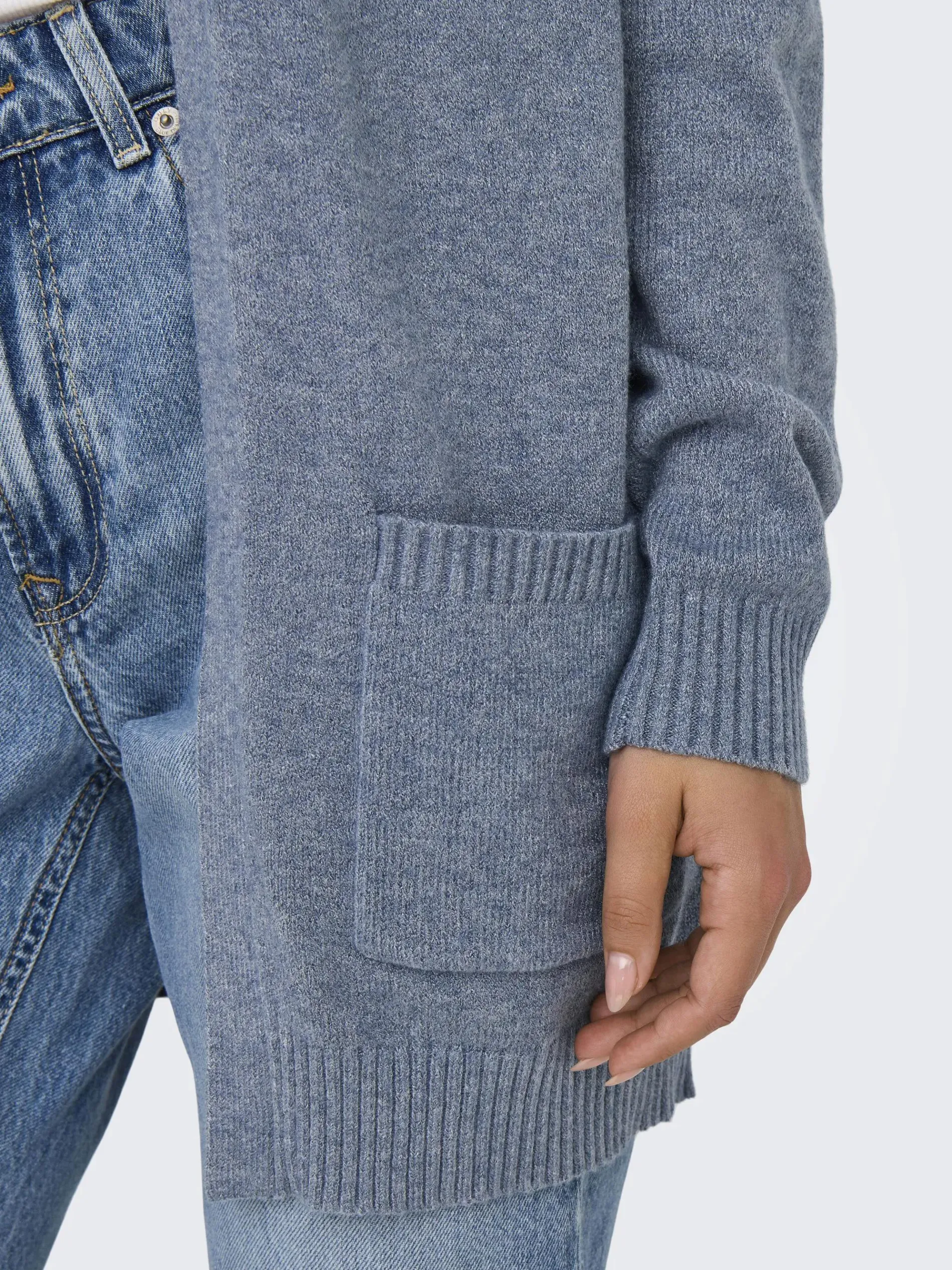 Only ONLLESLY L/S OPEN CAR Cardigan