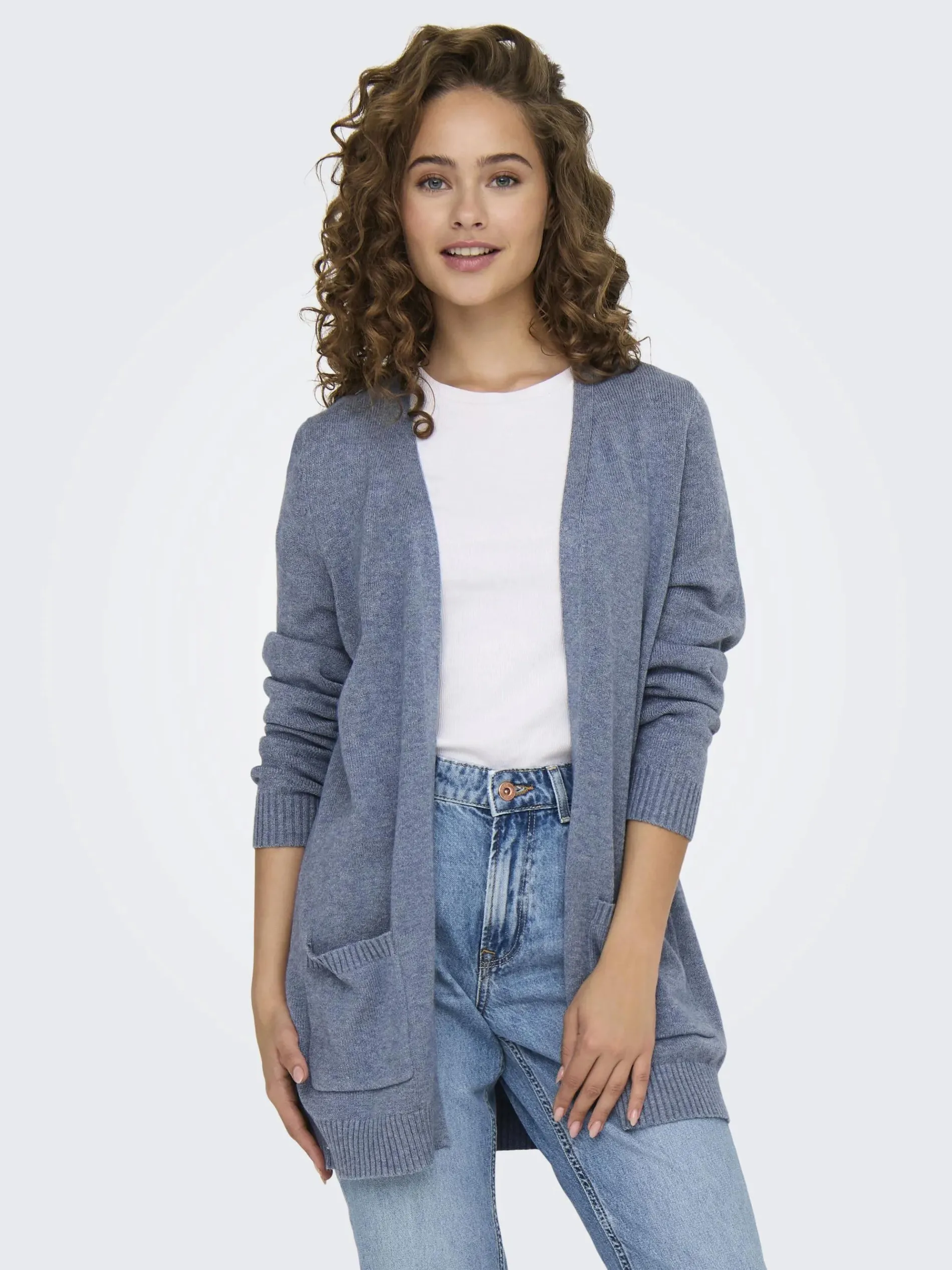 Only ONLLESLY L/S OPEN CAR Cardigan