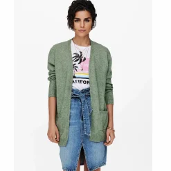 Only ONLLESLY L/S OPEN CAR Cardigan