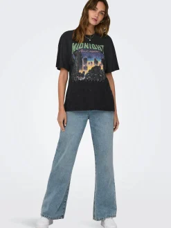 Only ONLLUCCA LIFE S/S NIG Shirt