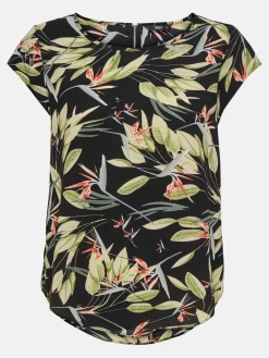 Only ONLVIC SS AOP TOP NOO Bluse