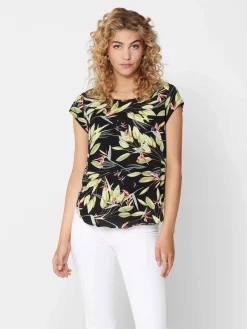 Only ONLVIC SS AOP TOP NOO Bluse