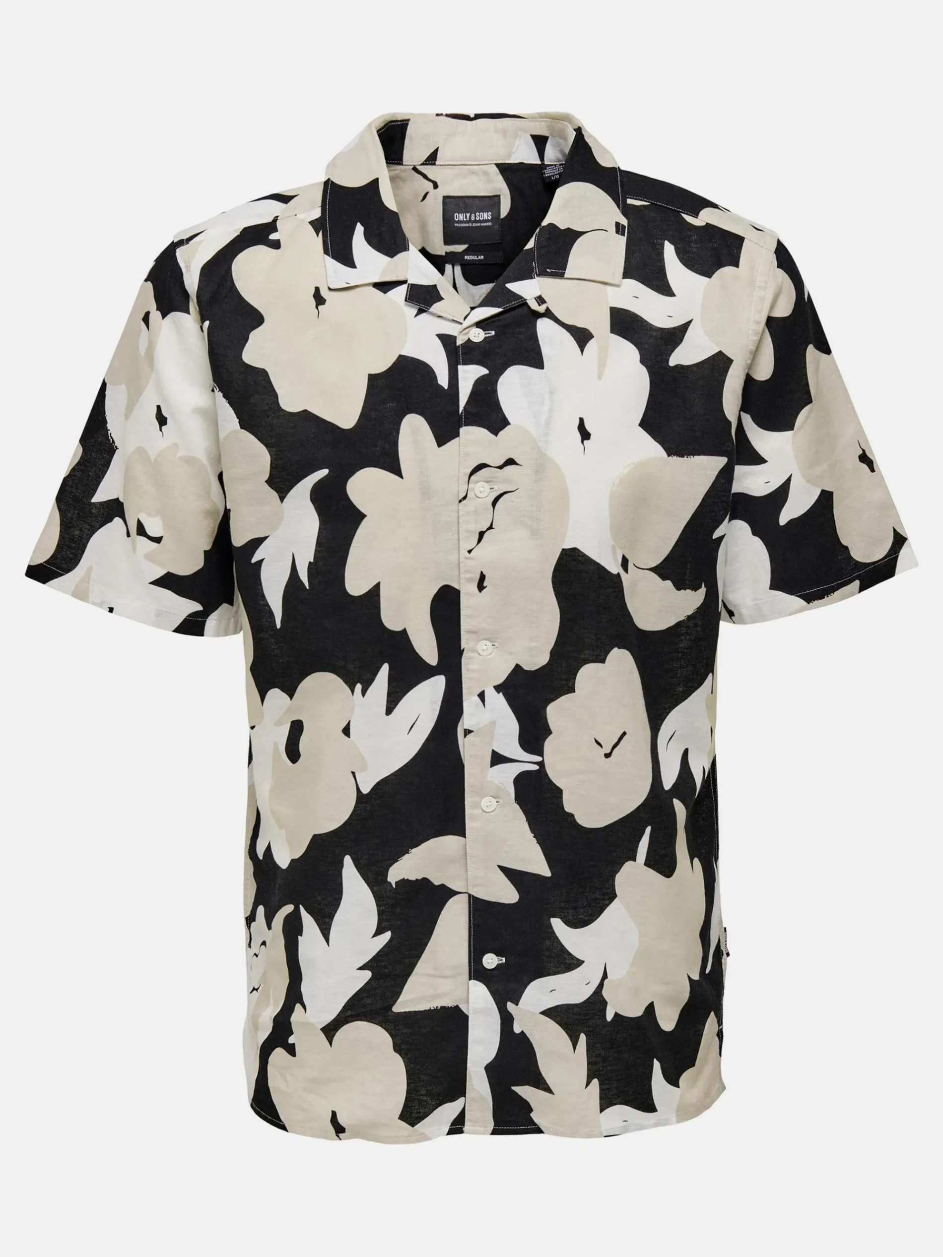 Only&Sons ONSTREV REG CTN LIN A Hemd