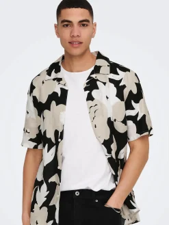 Only&Sons ONSTREV REG CTN LIN A Hemd