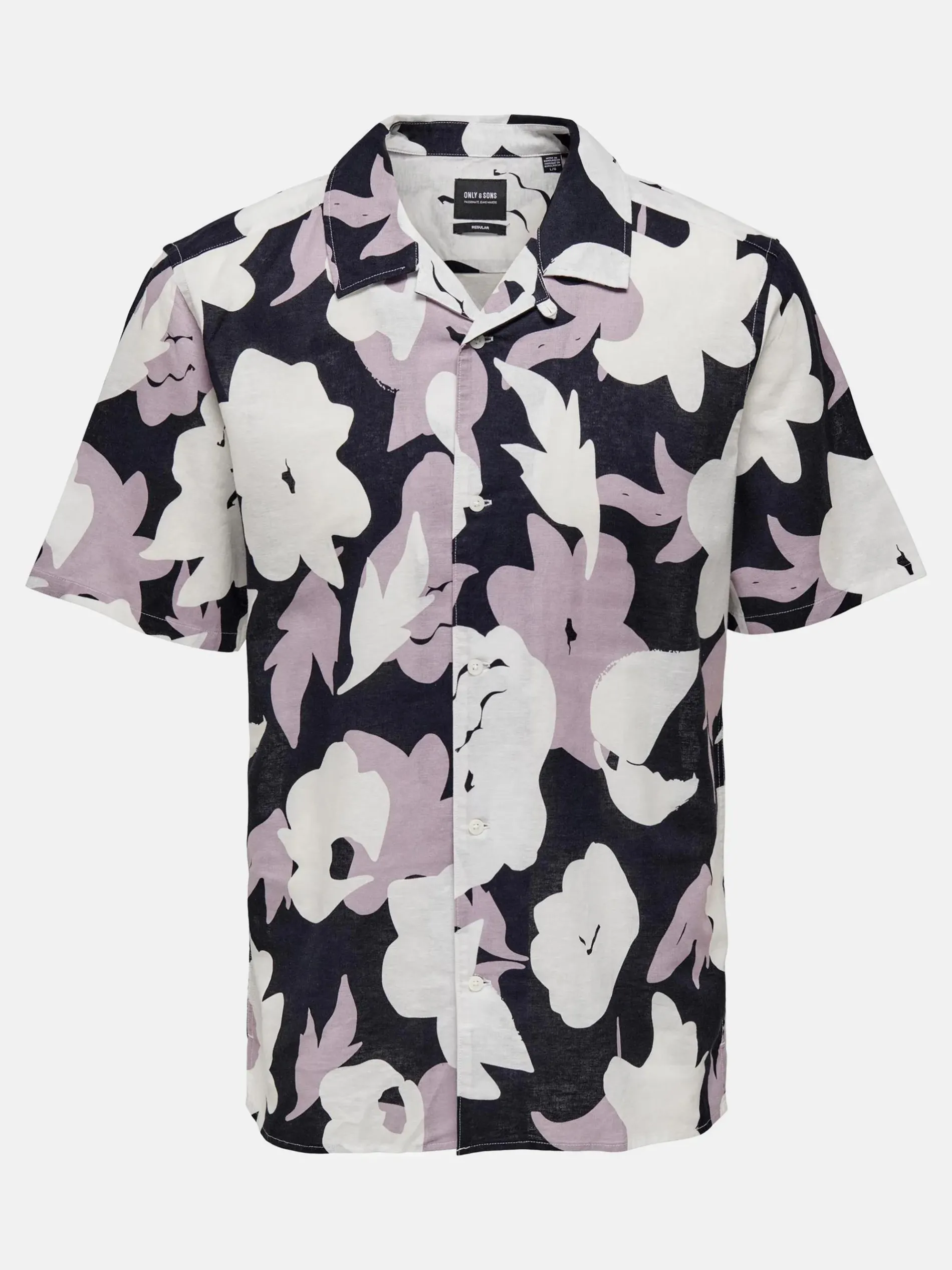 Only&Sons ONSTREV REG CTN LIN A Hemd