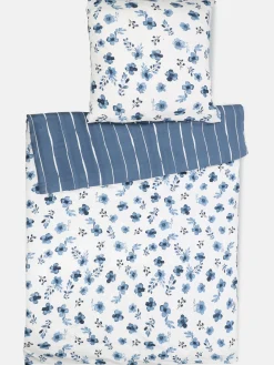 Satinbettwäsche "Mille Fleure" 135x200cm