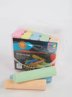 Straßenmalkreide, bunt, 20Stück