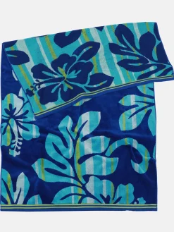 Strandtuch mit Blumenmuster