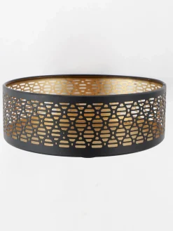 Tablett aus Metall, 15cm Durchmesser