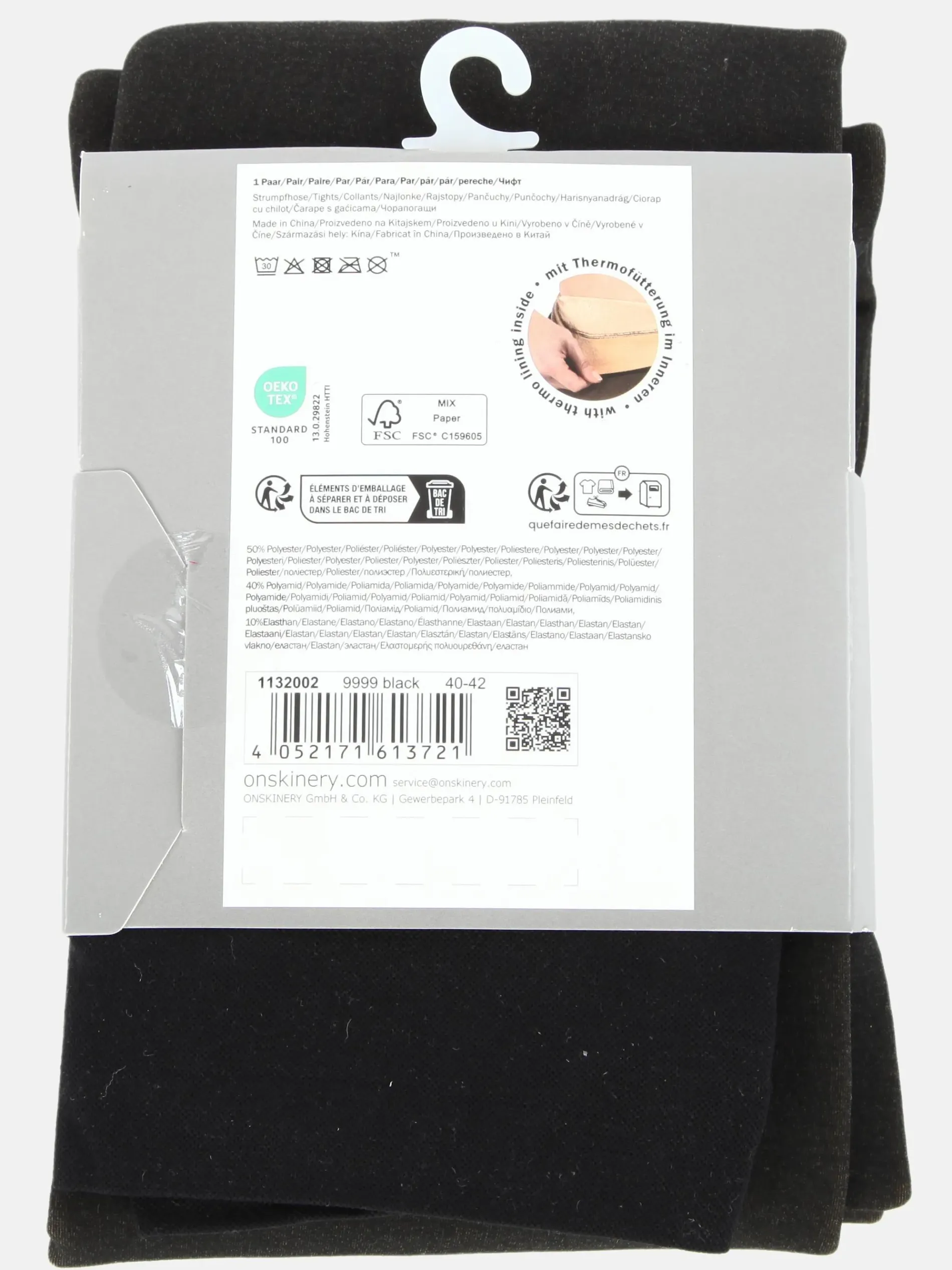 Thermo Strumpfhose, blickdicht