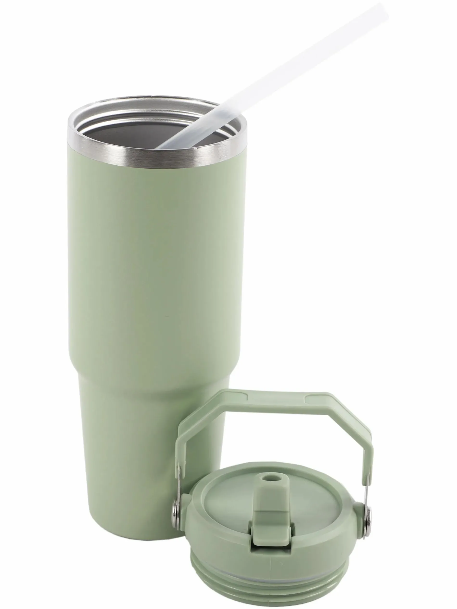 Thermobecher inkl. Flip-Strohhalm 900ml