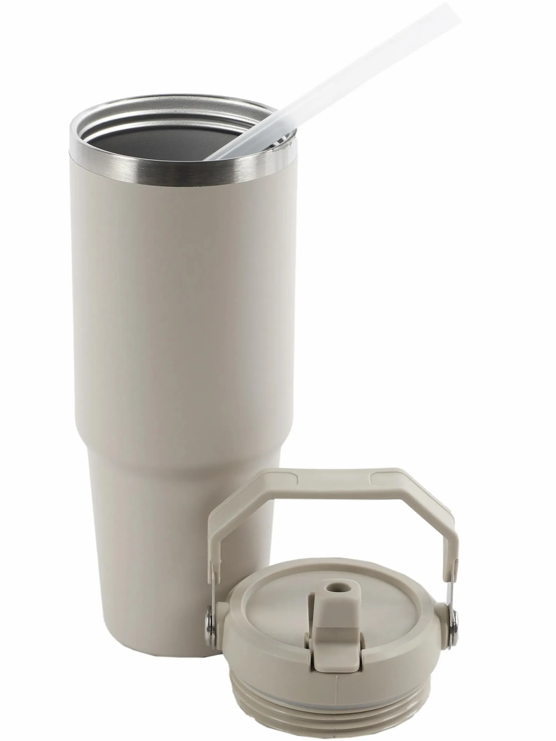 Thermobecher inkl. Flip-Strohhalm 900ml