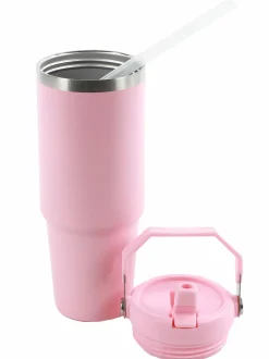 Thermobecher inkl. Flip-Strohhalm 900ml