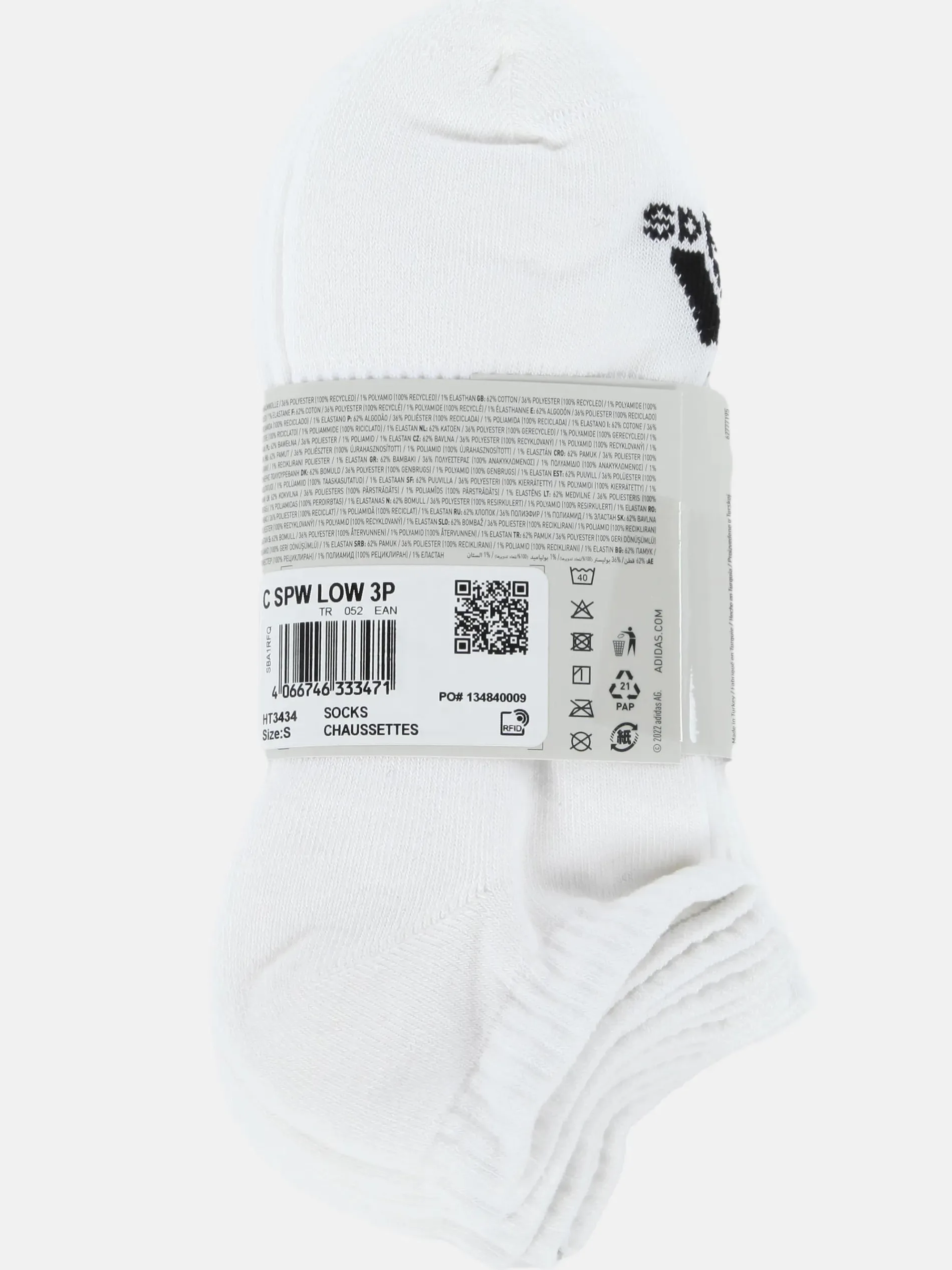 Unisex Sneakersocken im 3er Pack