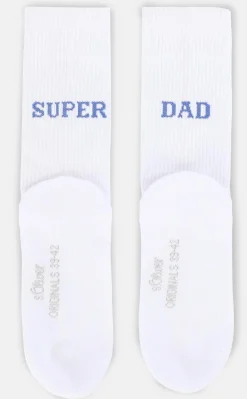 Unisex Tennissocken mit Stickerei