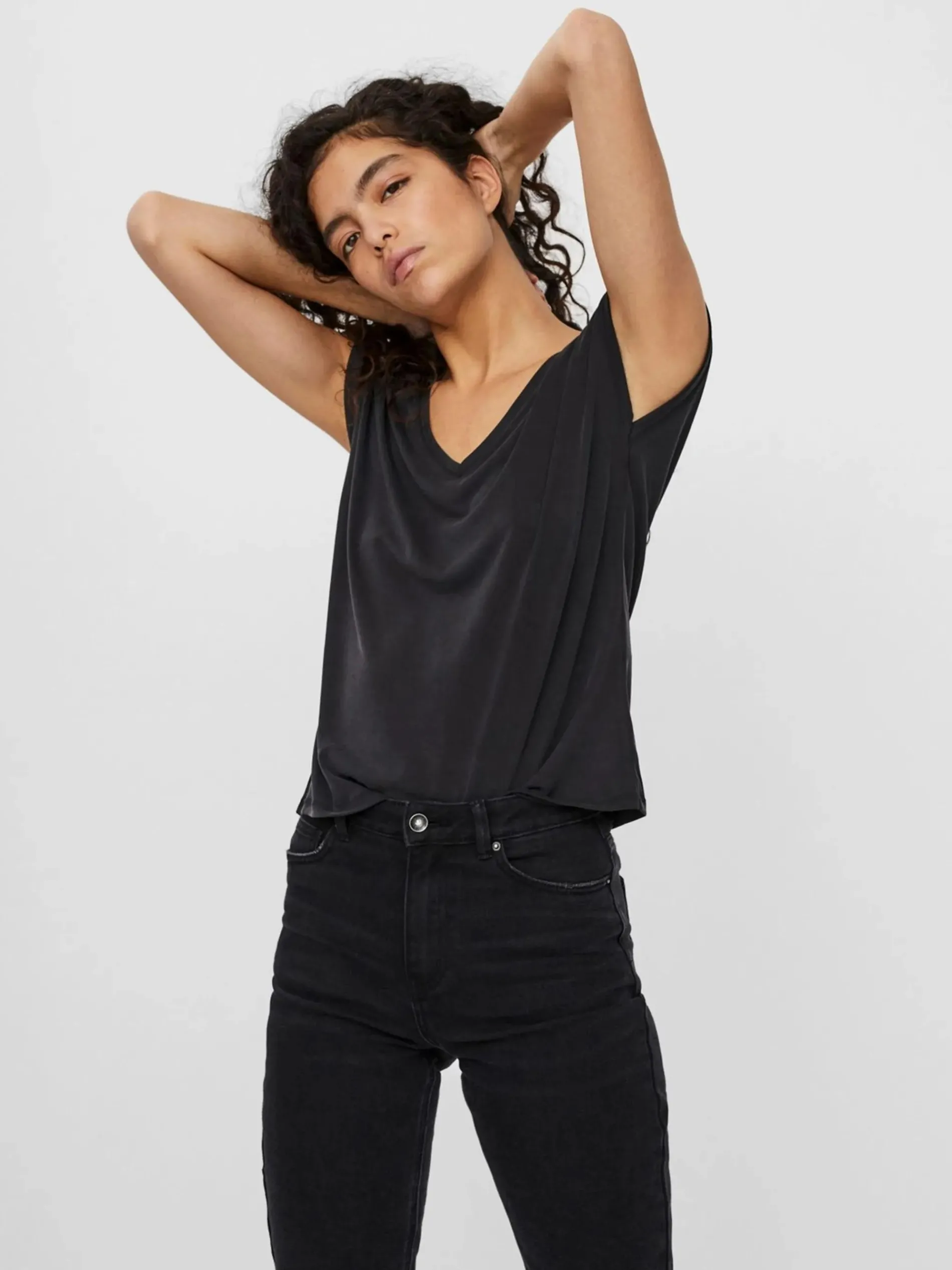 Vero Moda VMFILLI SS V-NECK TEE T-Shirt