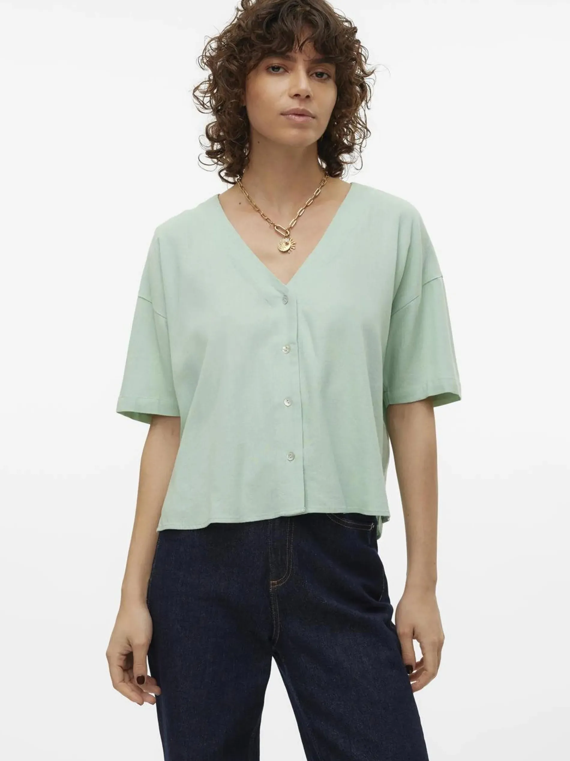Vero Moda VMJESMILO 2/4 SHIRT W Bluse