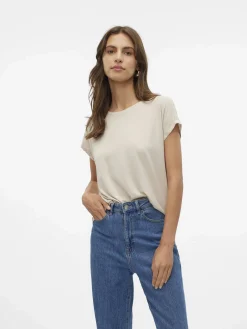 Vero Moda VMLAVA PLAIN SS TOP L Shirt